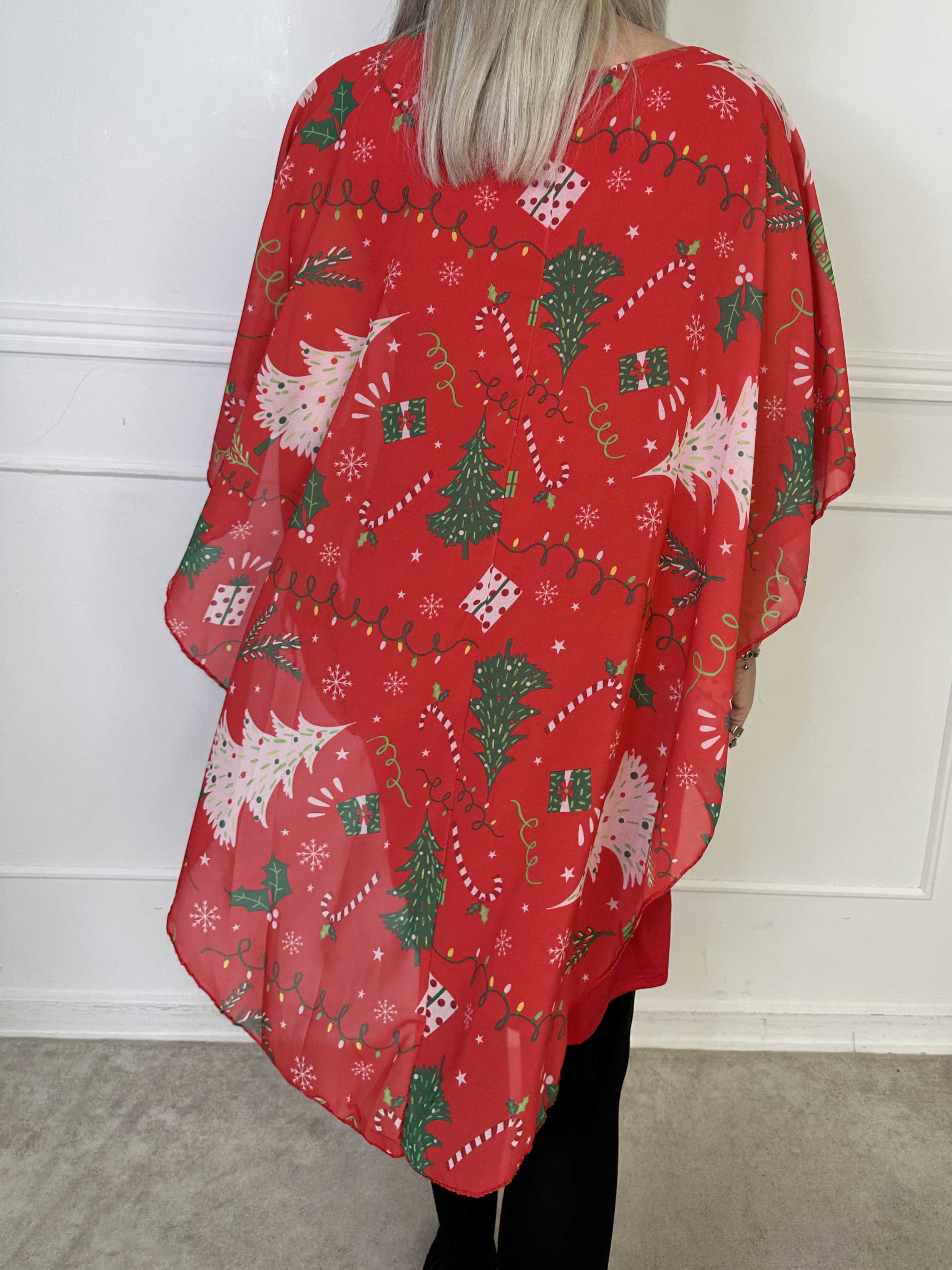 Kenya Christmas - Tunikaklänning med julmotiv på